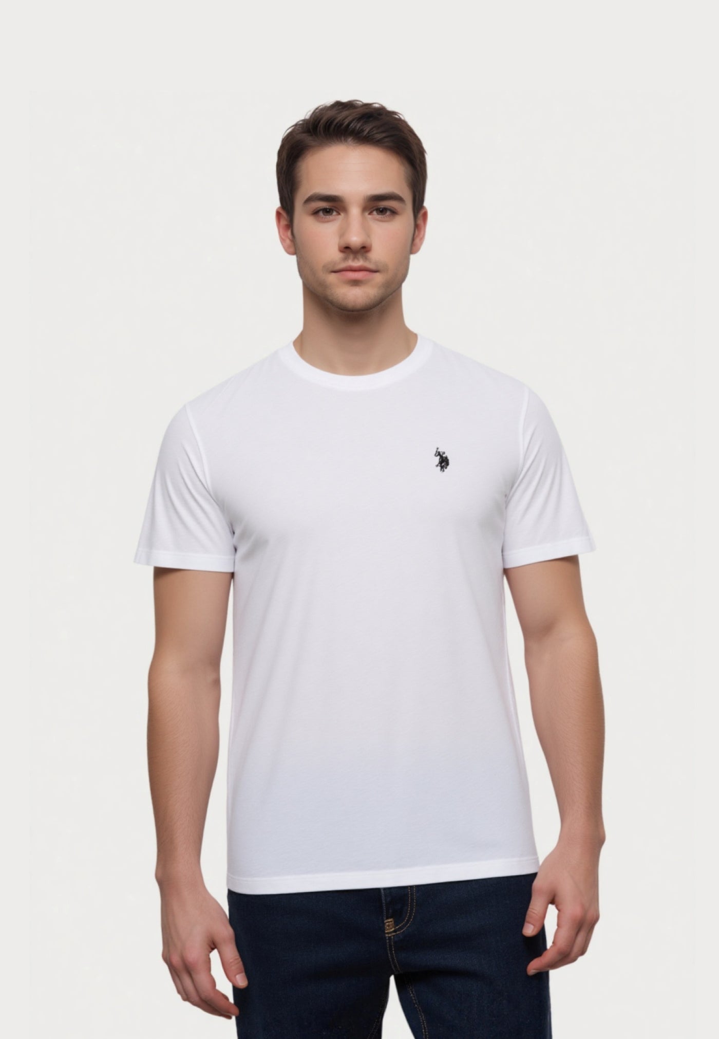 U.S. POLO Basic Shirt R-Neck