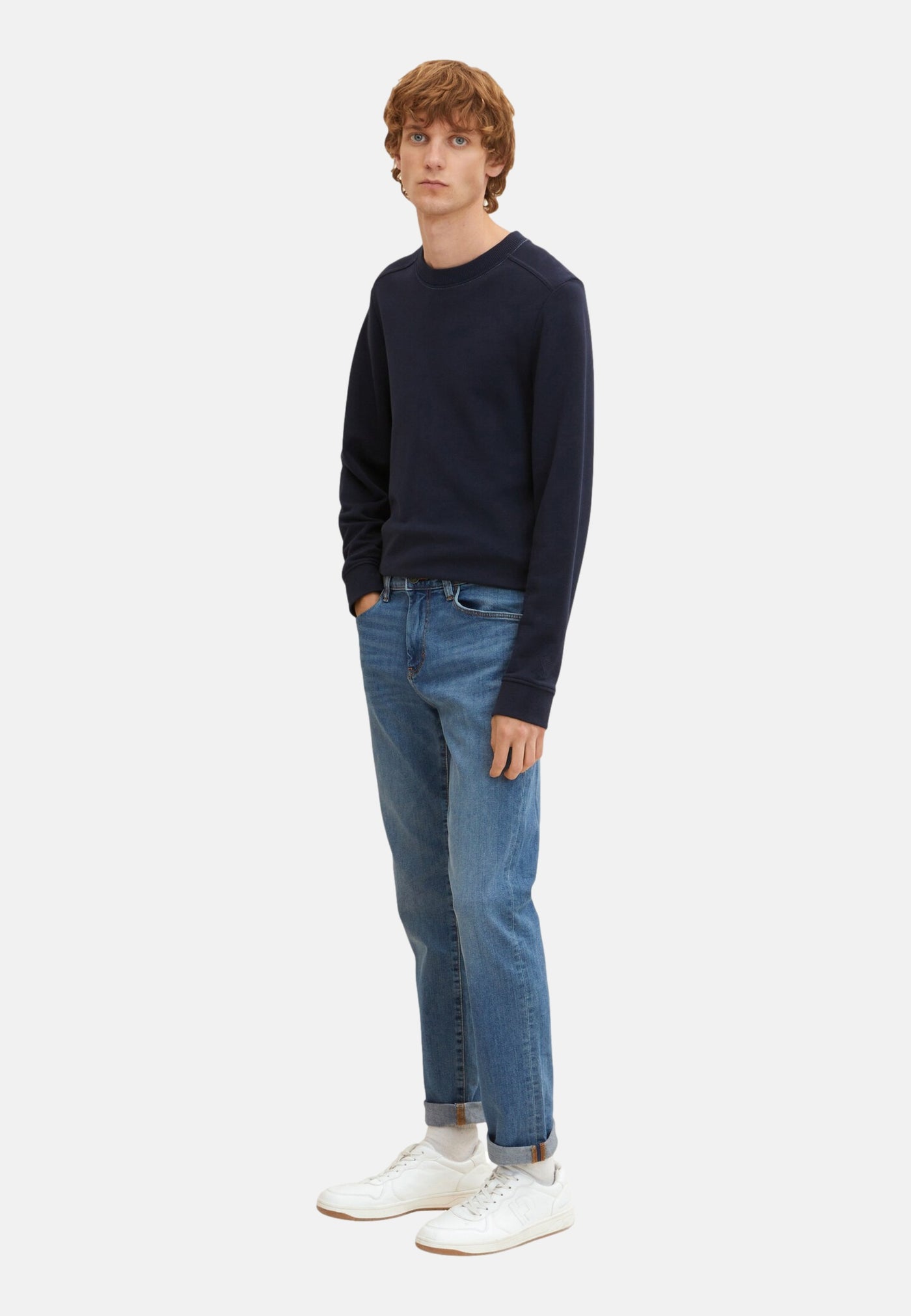 Tom Tailor Josh Slim Jeans im Five-Pocket-Style mit leichter Waschung