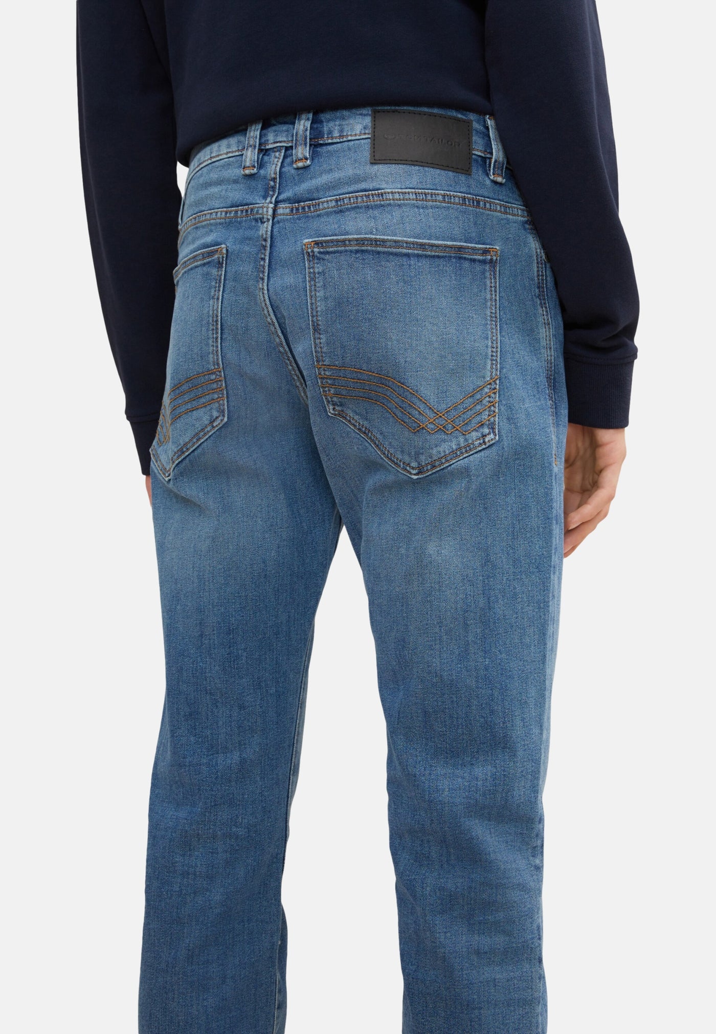 Tom Tailor Josh Slim Jeans im Five-Pocket-Style mit leichter Waschung