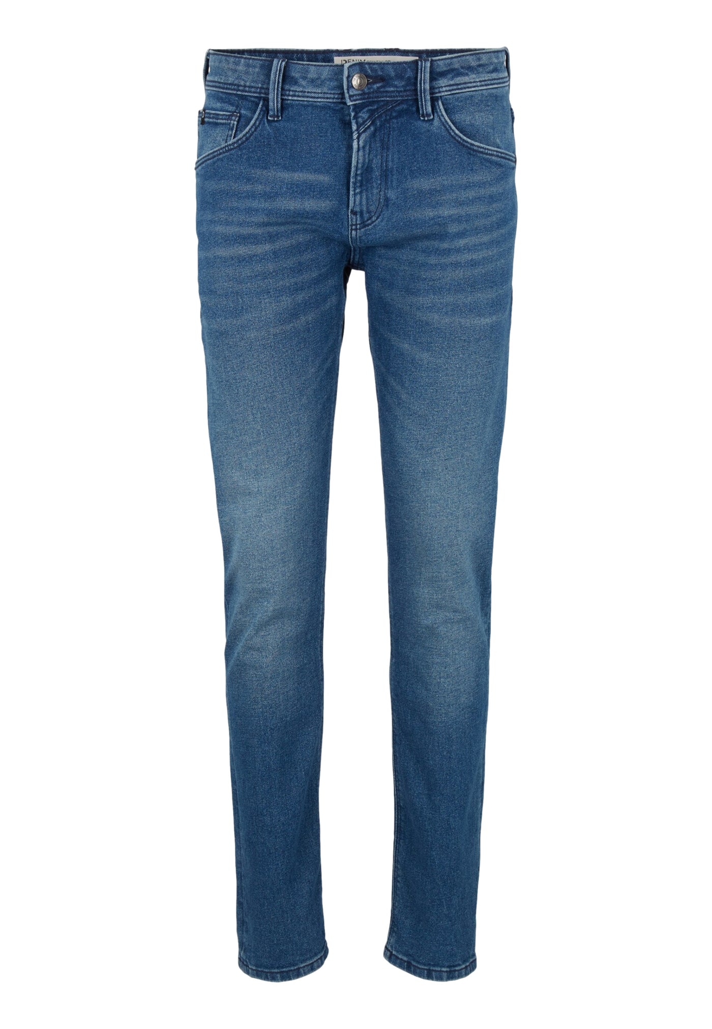 Tom Tailor Piers Slim Jeans mit leichter Waschung im Five-Pocket-Style