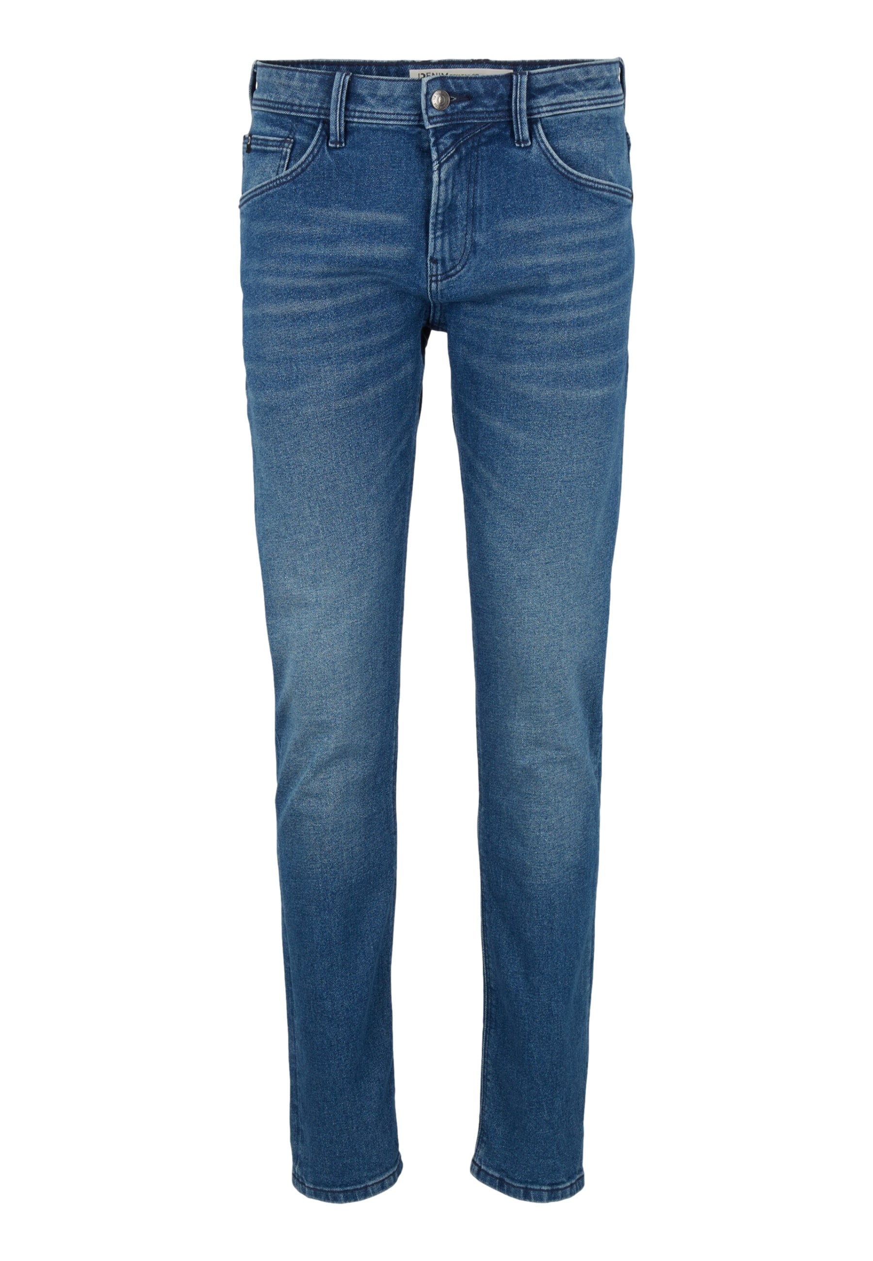 Tom Tailor Piers Slim Jeans mit leichter Waschung im Five-Pocket-Style