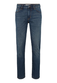 Tom Tailor Marvin Straight Jeans im Five-Pocket-Design mit Label Patch
