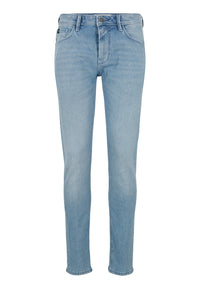 Tom Tailor Piers Slim Jeans mit leichter Waschung im Five-Pocket-Style