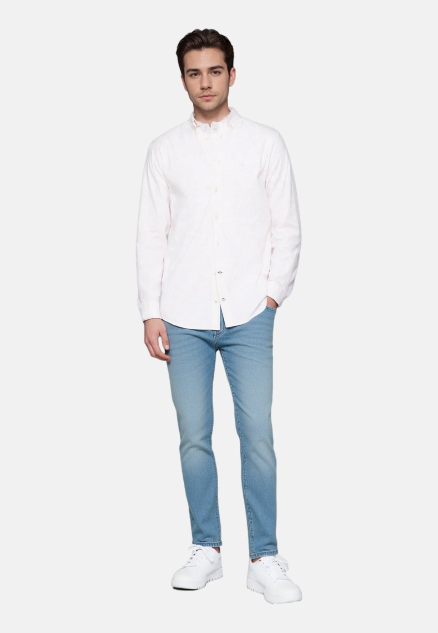 Tom Tailor Piers Slim Jeans mit leichter Waschung im Five-Pocket-Style