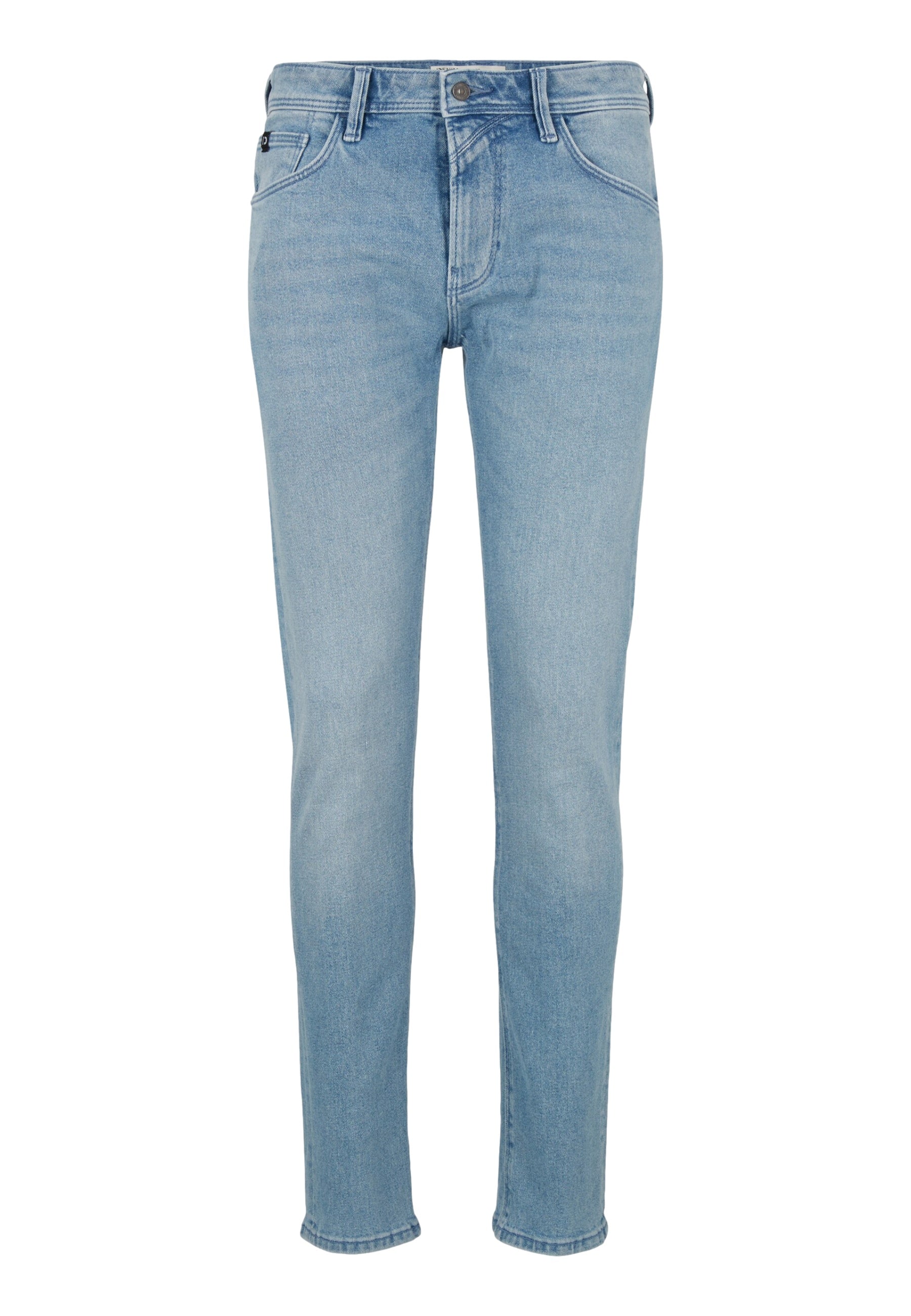 Tom Tailor Piers Slim Jeans mit leichter Waschung im Five-Pocket-Style