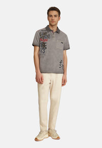 Camp David THE CRAFTSMEN Polo-Kurzarmshirt