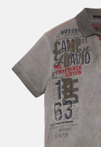 Camp David THE CRAFTSMEN Polo-Kurzarmshirt