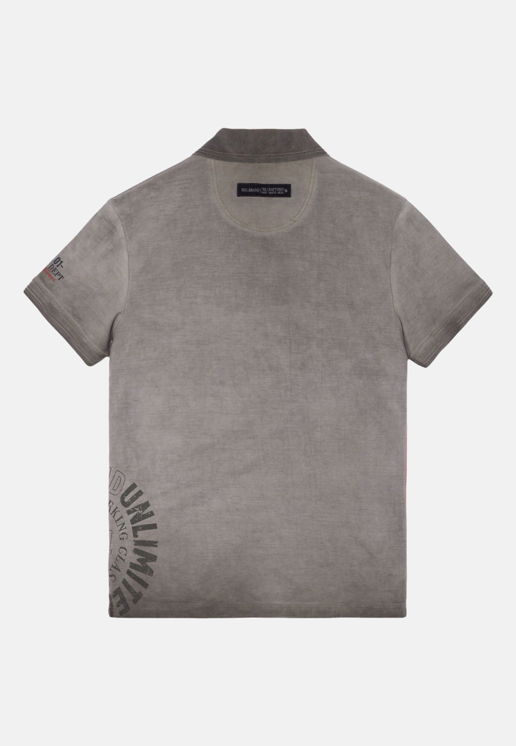 Camp David THE CRAFTSMEN Polo-Kurzarmshirt