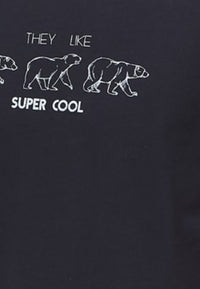 Ragwear REZY ORGANIC Kurzarmshirt mit Rundhalsausschnitt und Statement-Print