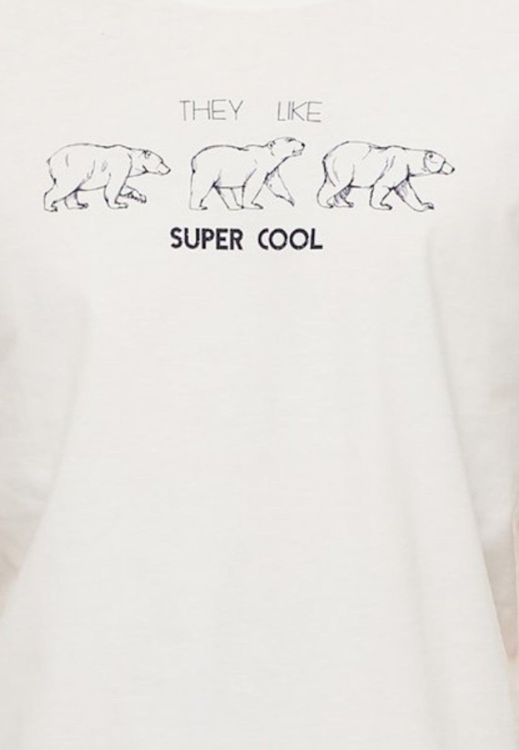 Ragwear REZY ORGANIC Kurzarmshirt mit Rundhalsausschnitt und Statement-Print