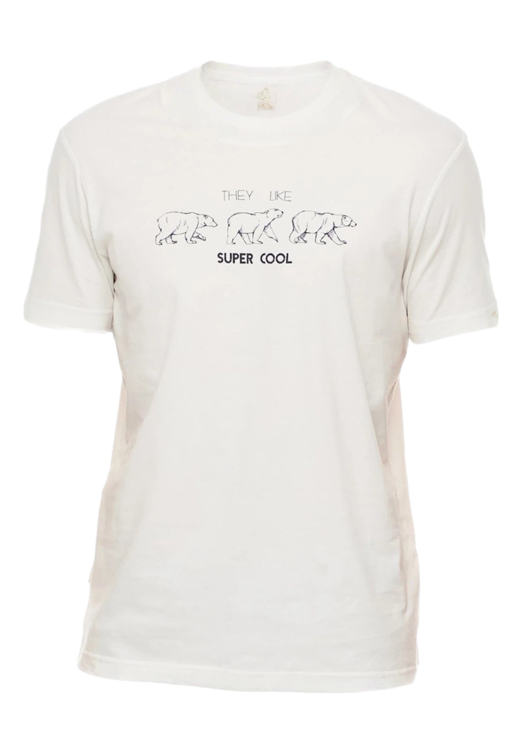 Ragwear REZY ORGANIC Kurzarmshirt mit Rundhalsausschnitt und Statement-Print