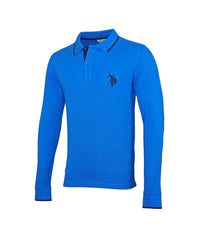 U.S. POLO Longsleeve Poloshirt Polokragen