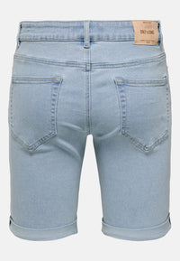 Only & Sons Ply Box Pim kurze Jeanshose