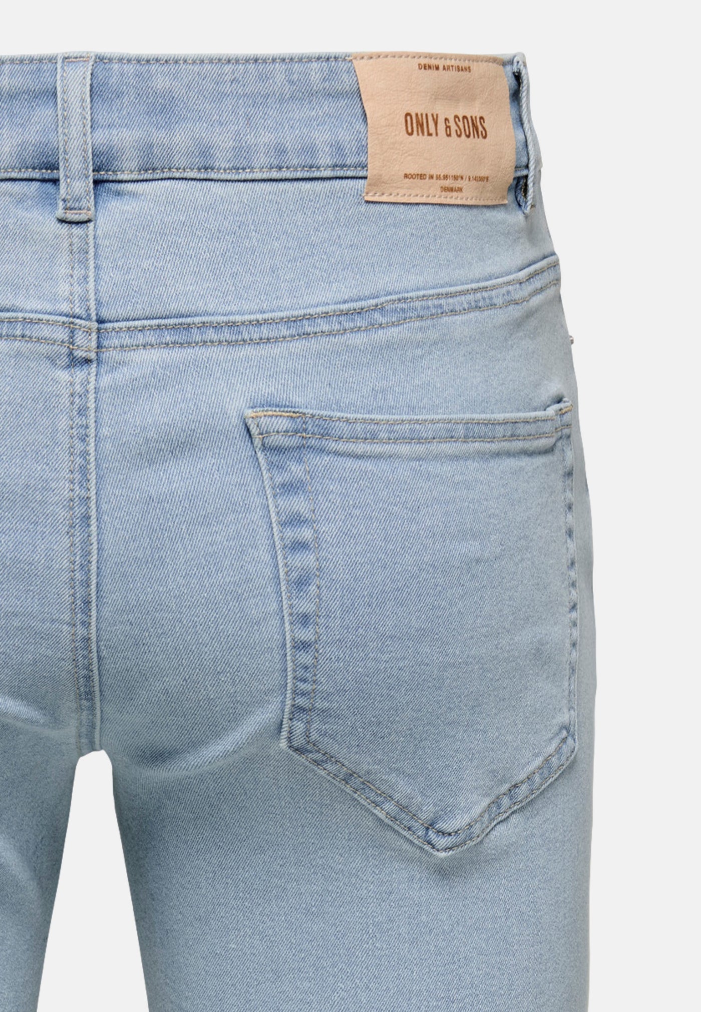 Only & Sons Ply Box Pim kurze Jeanshose