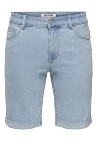 Only & Sons Ply Box Pim kurze Jeanshose