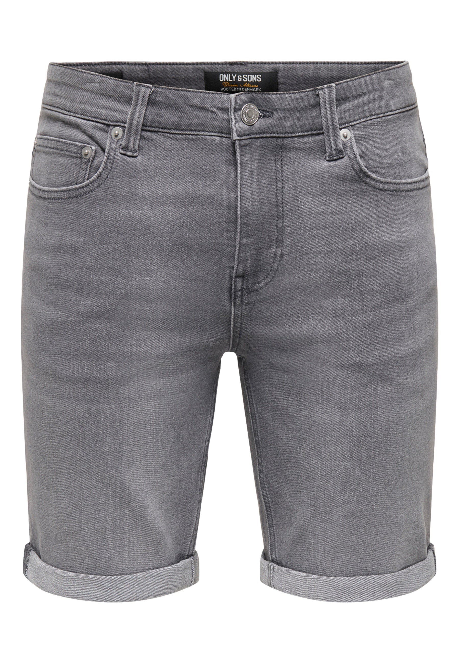 Only & Sons Ply Box Pim kurze Jeanshose