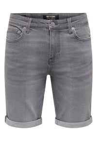 Only & Sons Ply Box Pim kurze Jeanshose