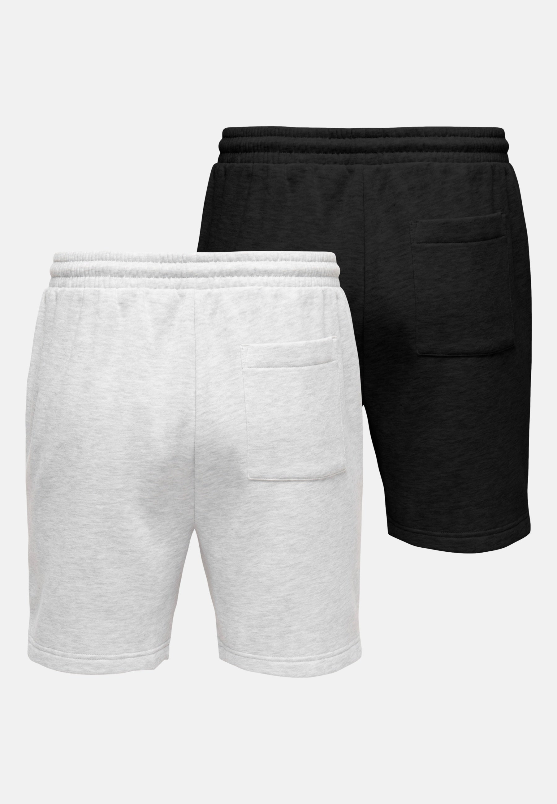 Only & Sons Chase kurze Jogginghosen Doppelpack