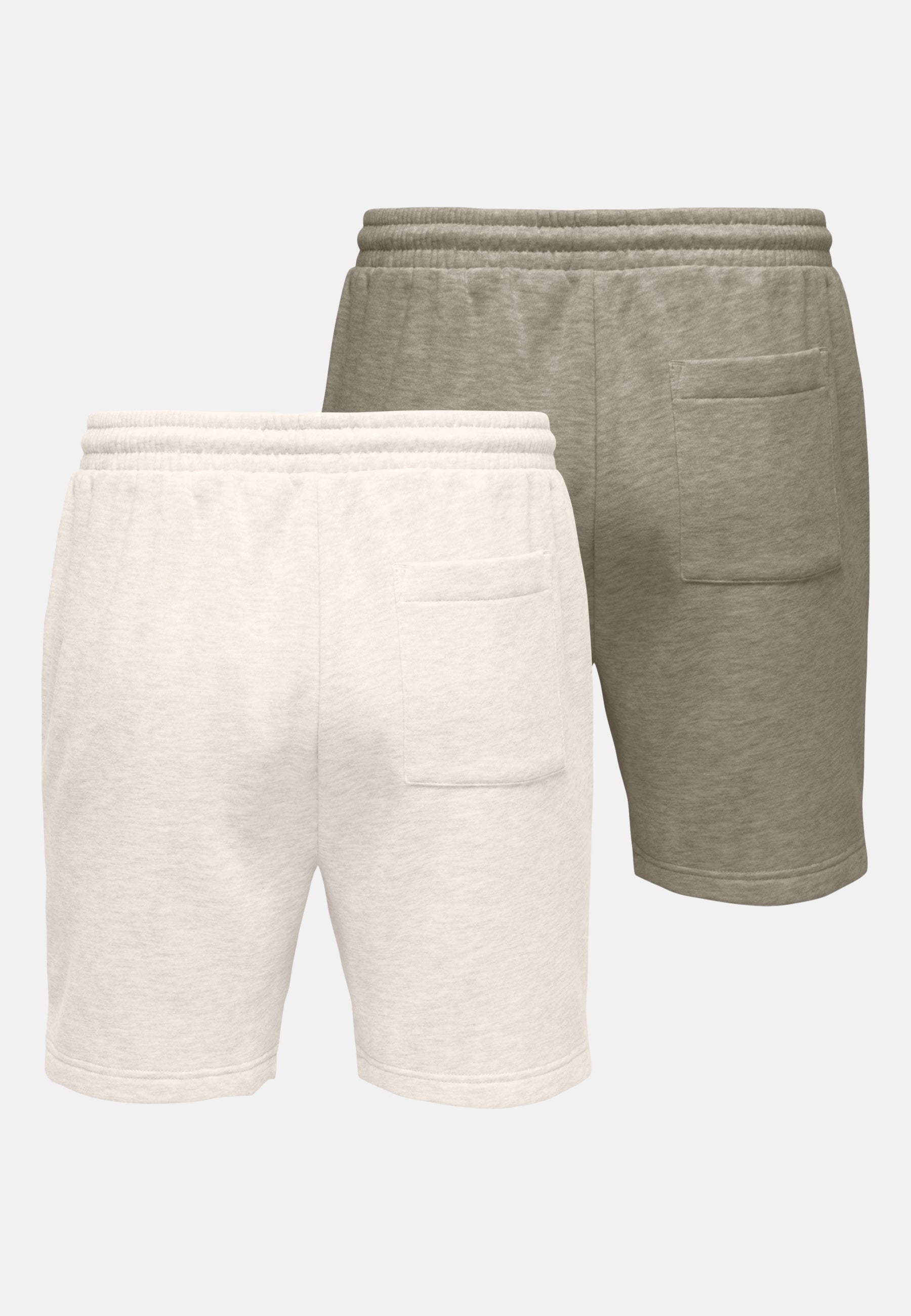 Only & Sons Chase kurze Jogginghosen Doppelpack