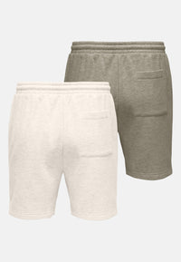 Only & Sons Chase kurze Jogginghosen Doppelpack