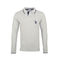 U.S. POLO Longsleeve Poloshirt Polokragen