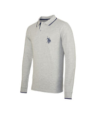 U.S. POLO Longsleeve Poloshirt Polokragen