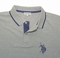U.S. POLO Longsleeve Poloshirt Polokragen