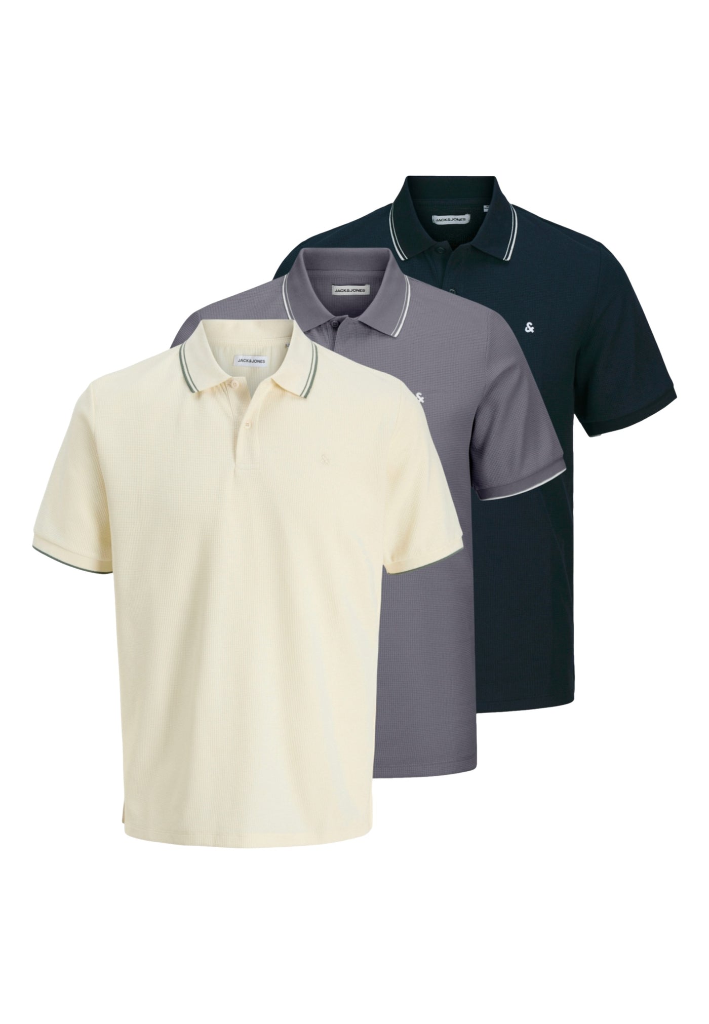 Jack & Jones Austin Kurzarmshirt im Dreierpack