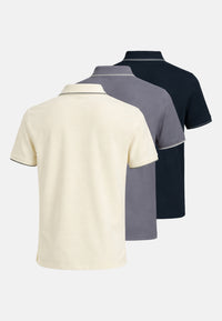Jack & Jones Austin Kurzarmshirt im Dreierpack