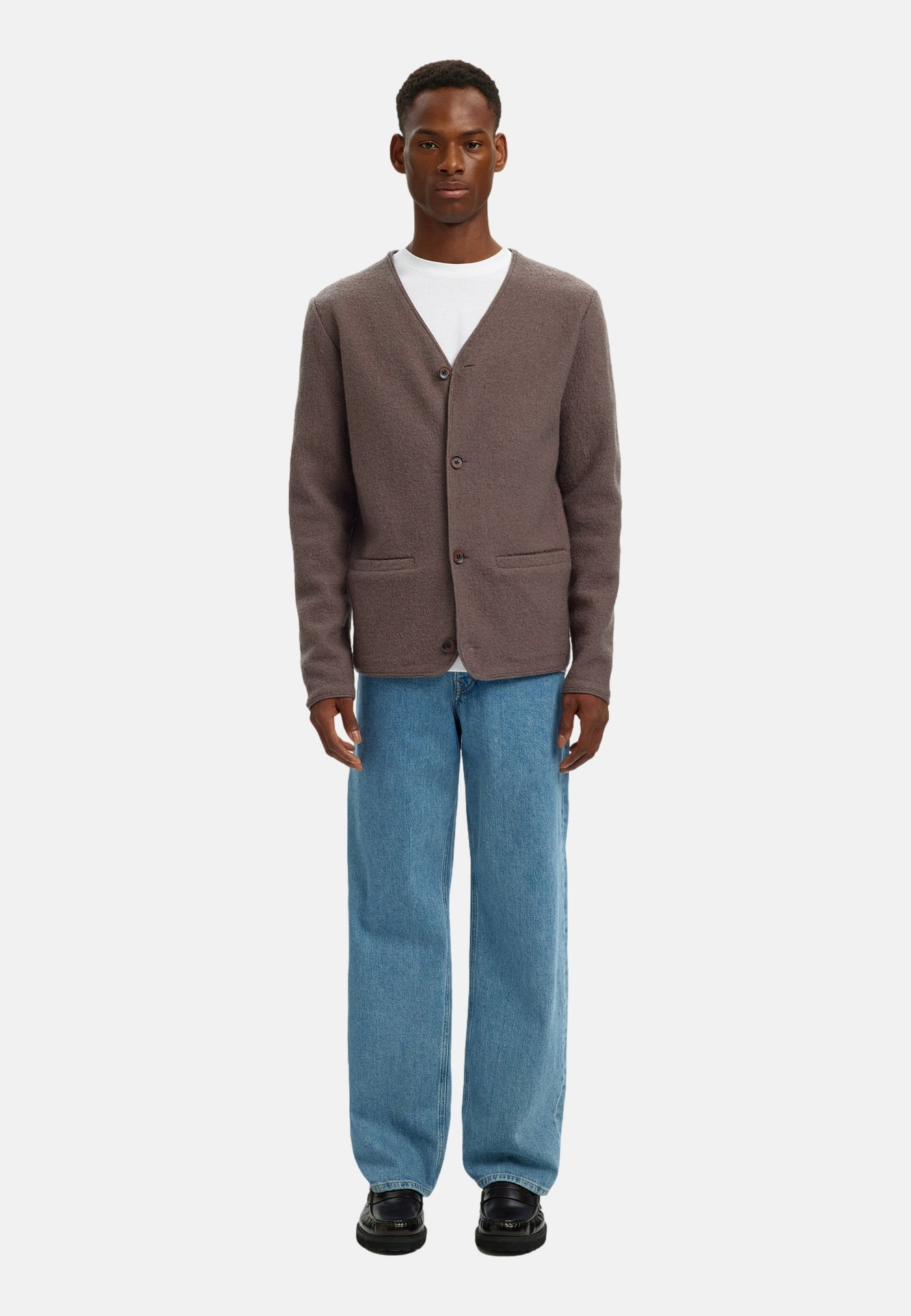 Selected Homme Jin Cardigan Knopfverschluss
