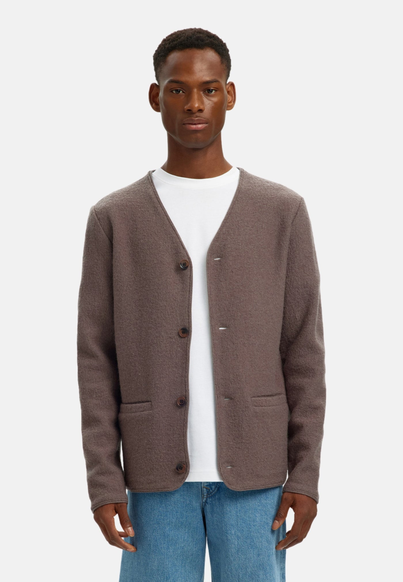 Selected Homme Jin Cardigan Knopfverschluss