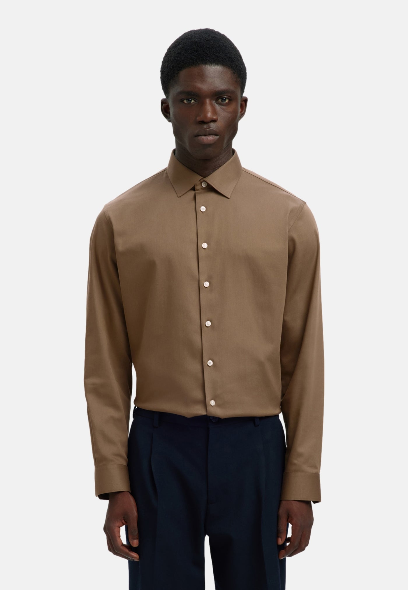 Selected Homme Slim Filip Performance Langarmhemd