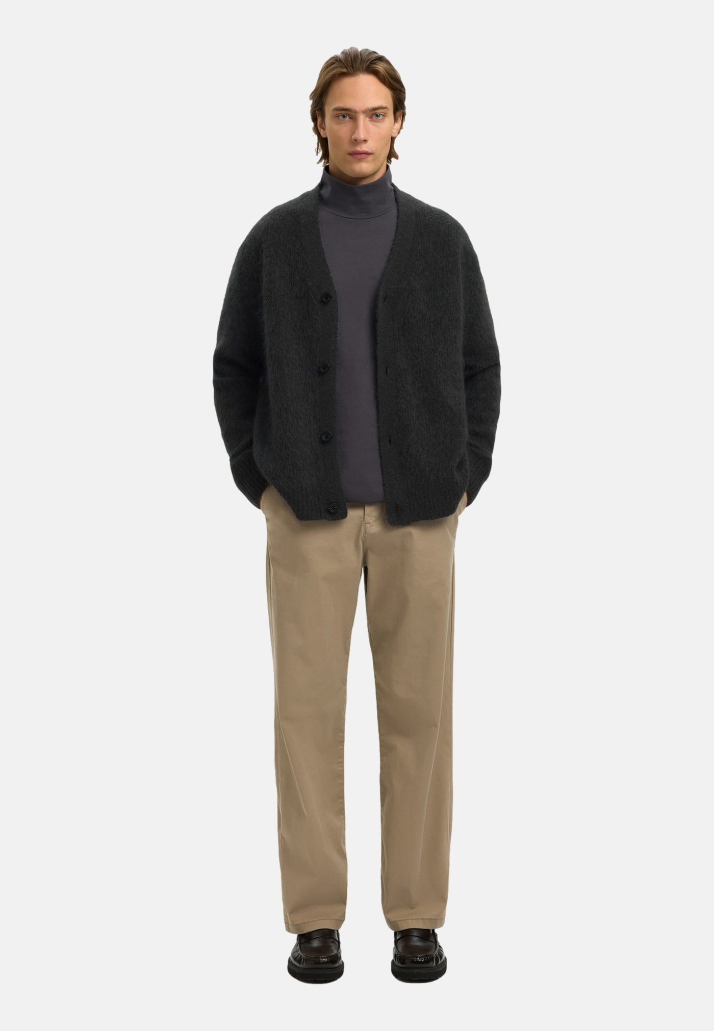 Selected Homme Meis Cardigan Knopfverschluss