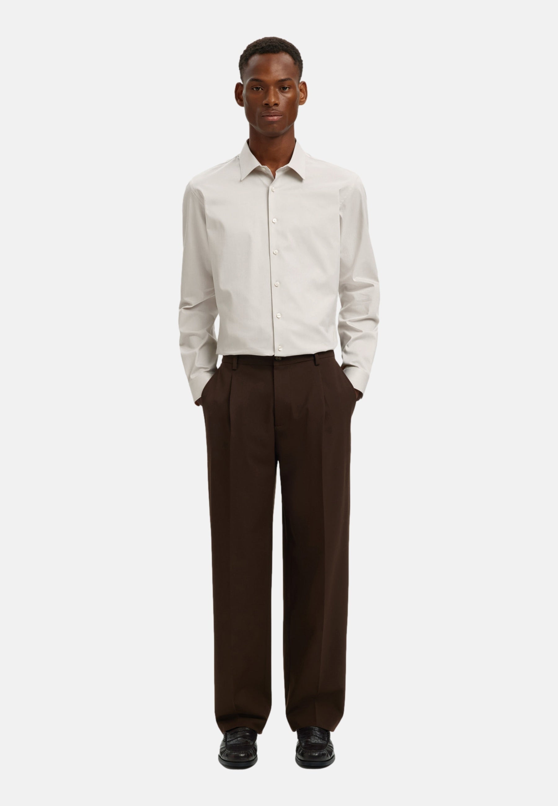 Selected Homme Slim Filip Performance Langarmhemd