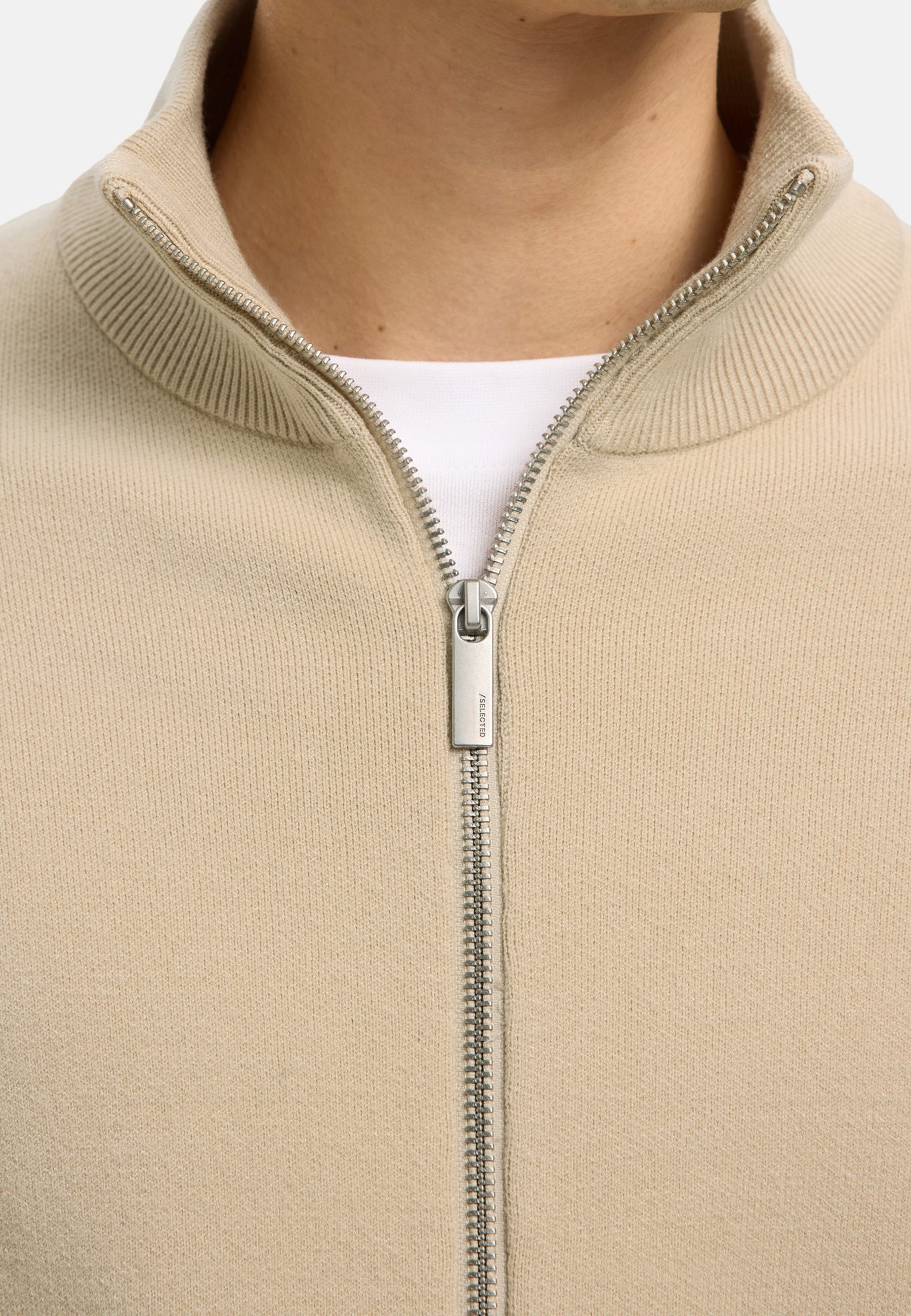 Selected Homme Teller Cardigan Reißverschluss