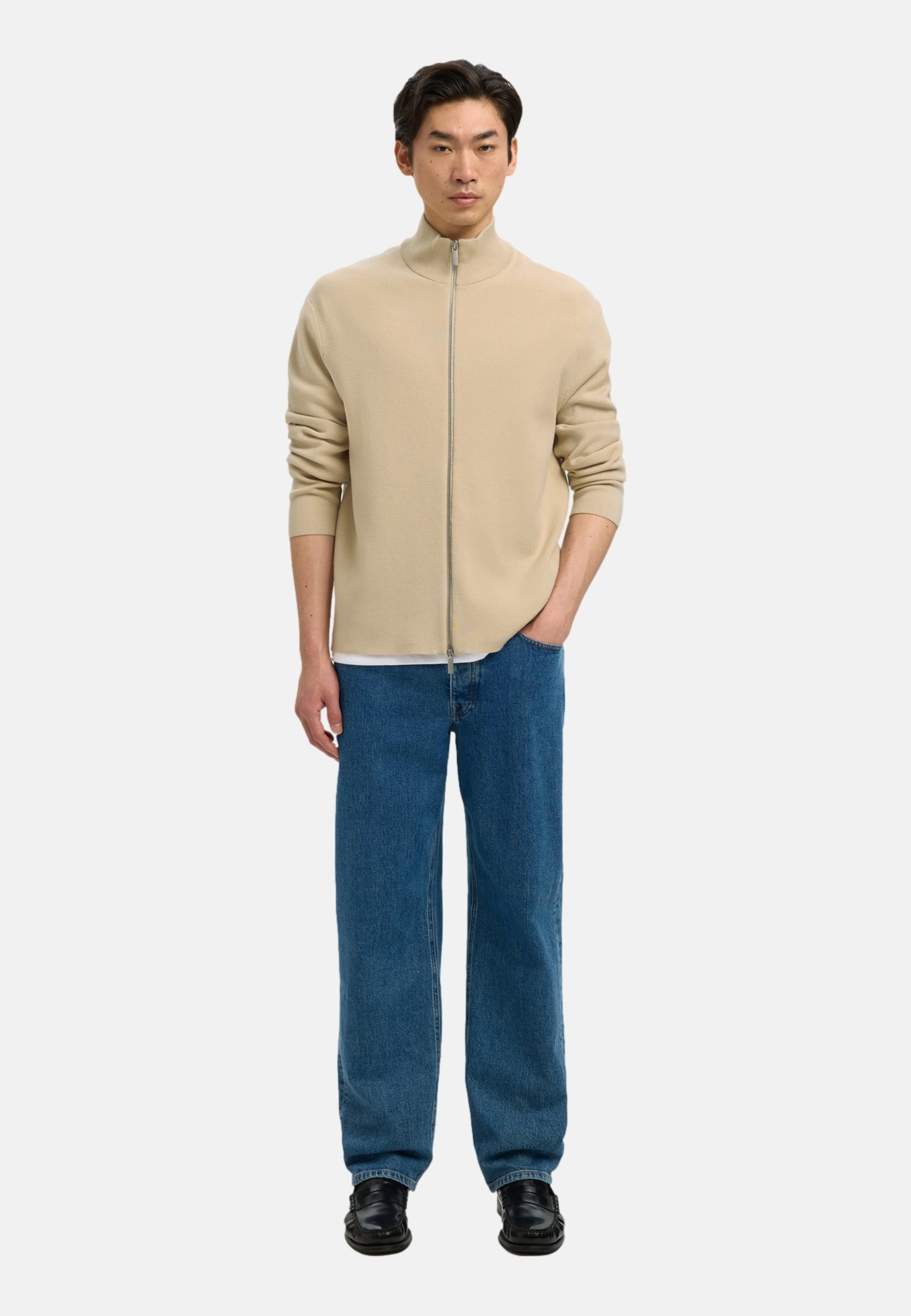 Selected Homme Teller Cardigan Reißverschluss