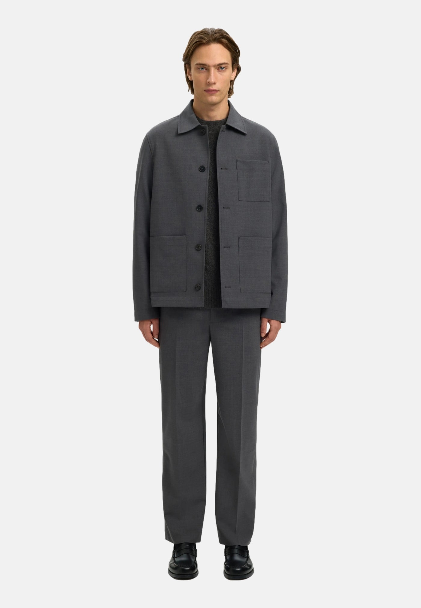 Selected Homme Meis Strickpullover R-Neck