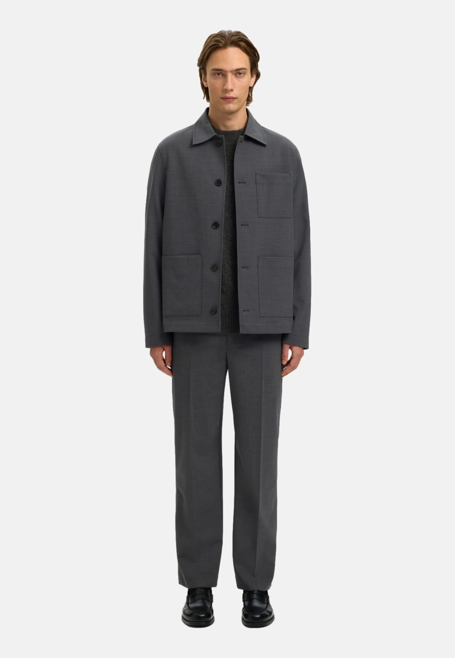 Selected Homme Meis Strickpullover R-Neck