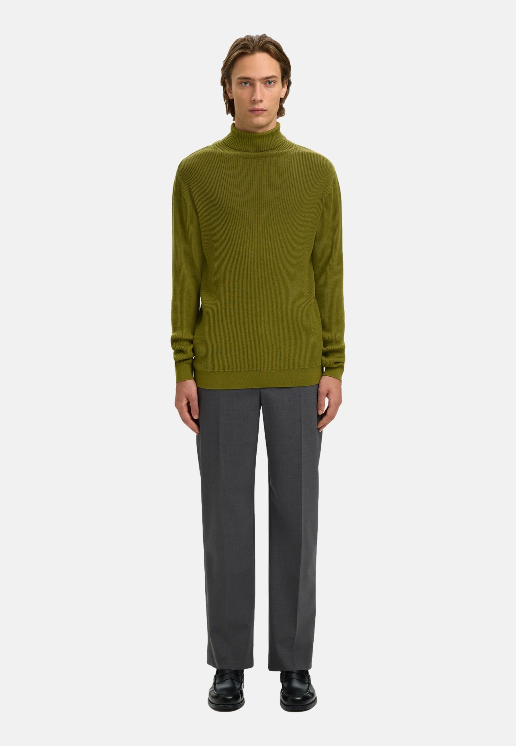 Selected Homme Tray Rollkragenpullover