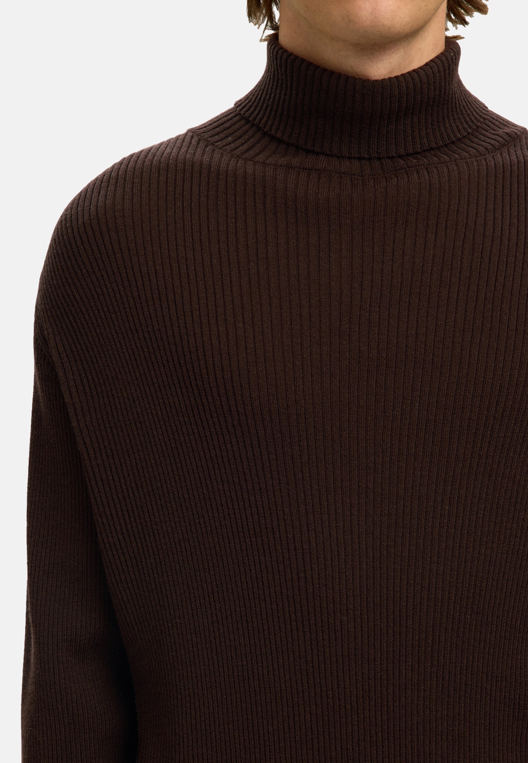 Selected Homme Tray Rollkragenpullover