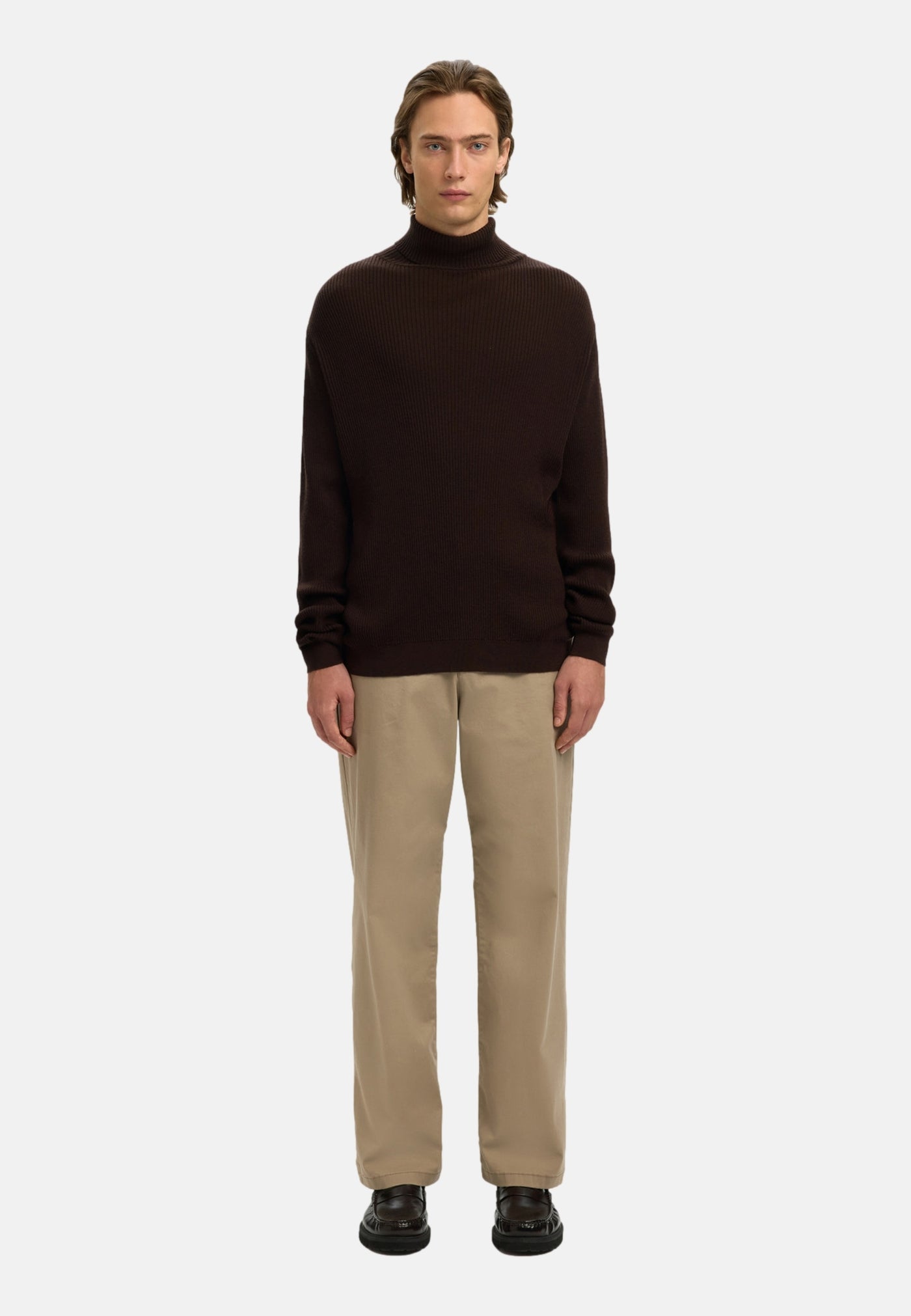 Selected Homme Tray Rollkragenpullover