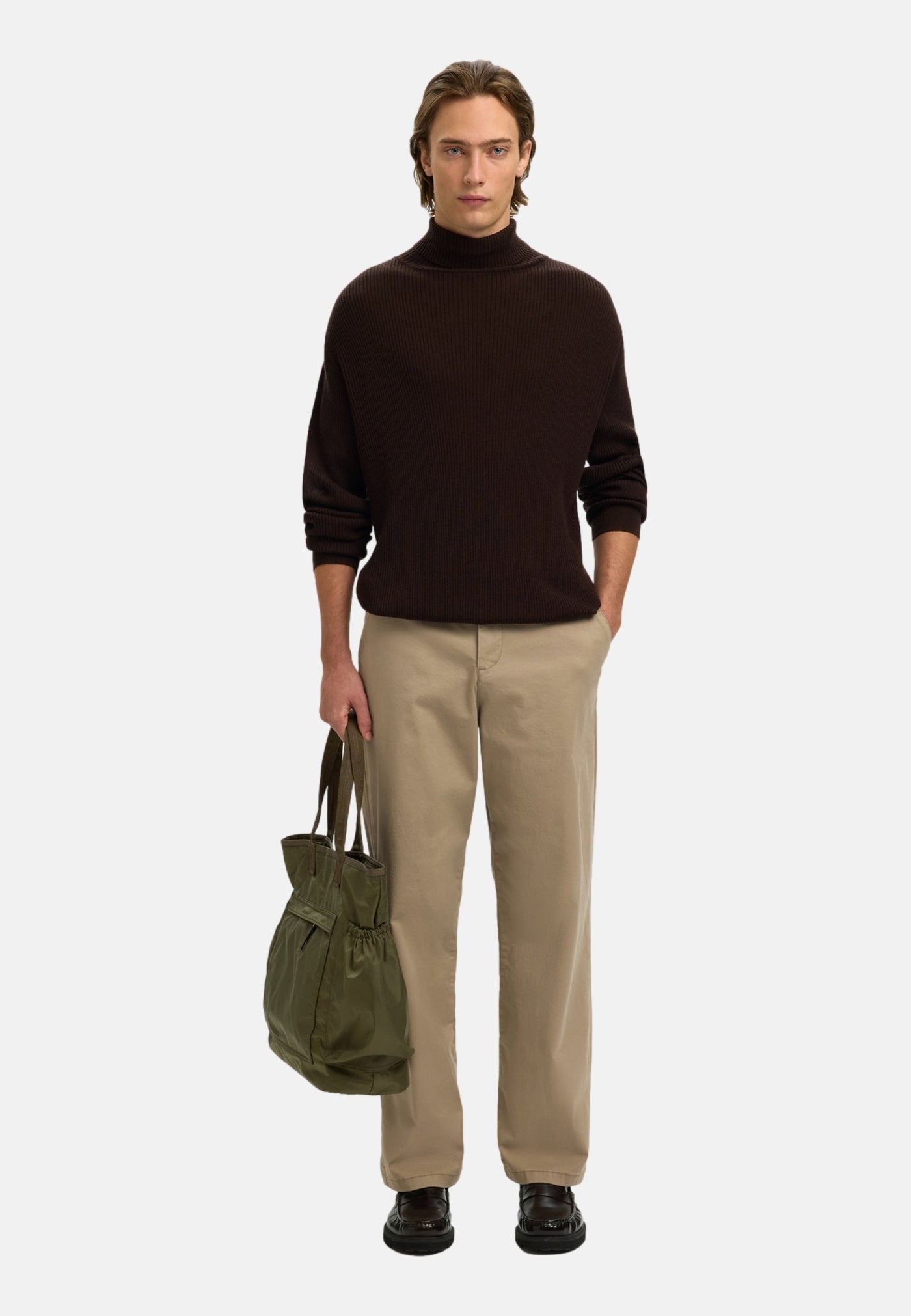 Selected Homme Tray Rollkragenpullover