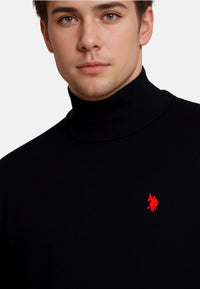 U.S. POLO Rollkragen Feinstrick