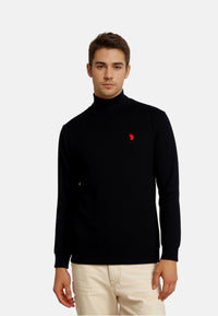 U.S. POLO Rollkragen Feinstrick
