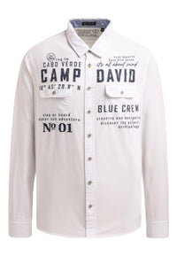 Camp David Cabo Verde Langarmhemd