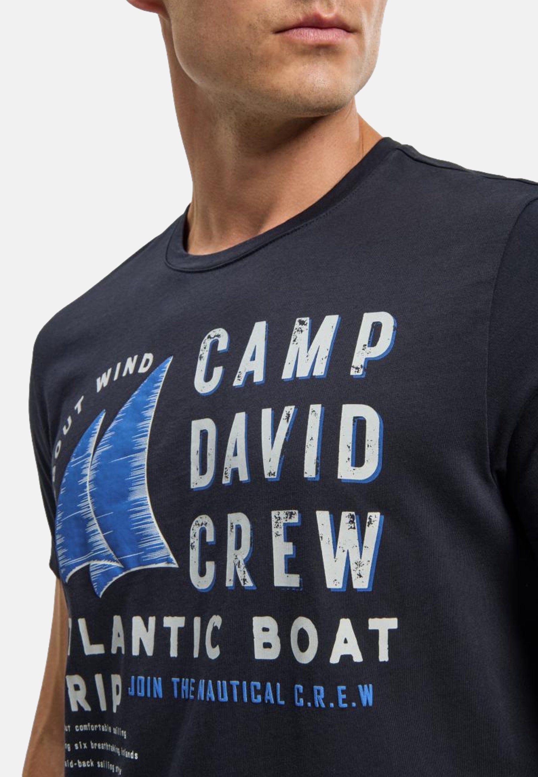Camp David Cabo Verde Kurzarmshirt