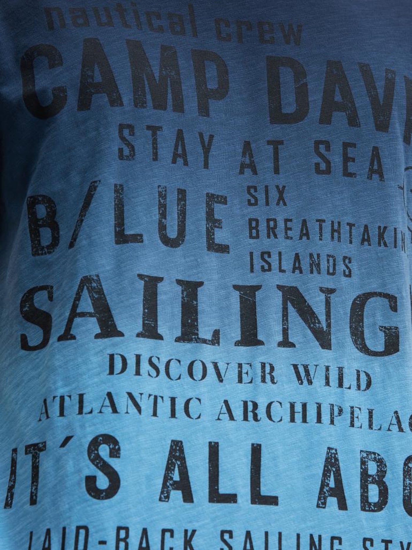 Camp David Cabo Verde Kurzarmshirt