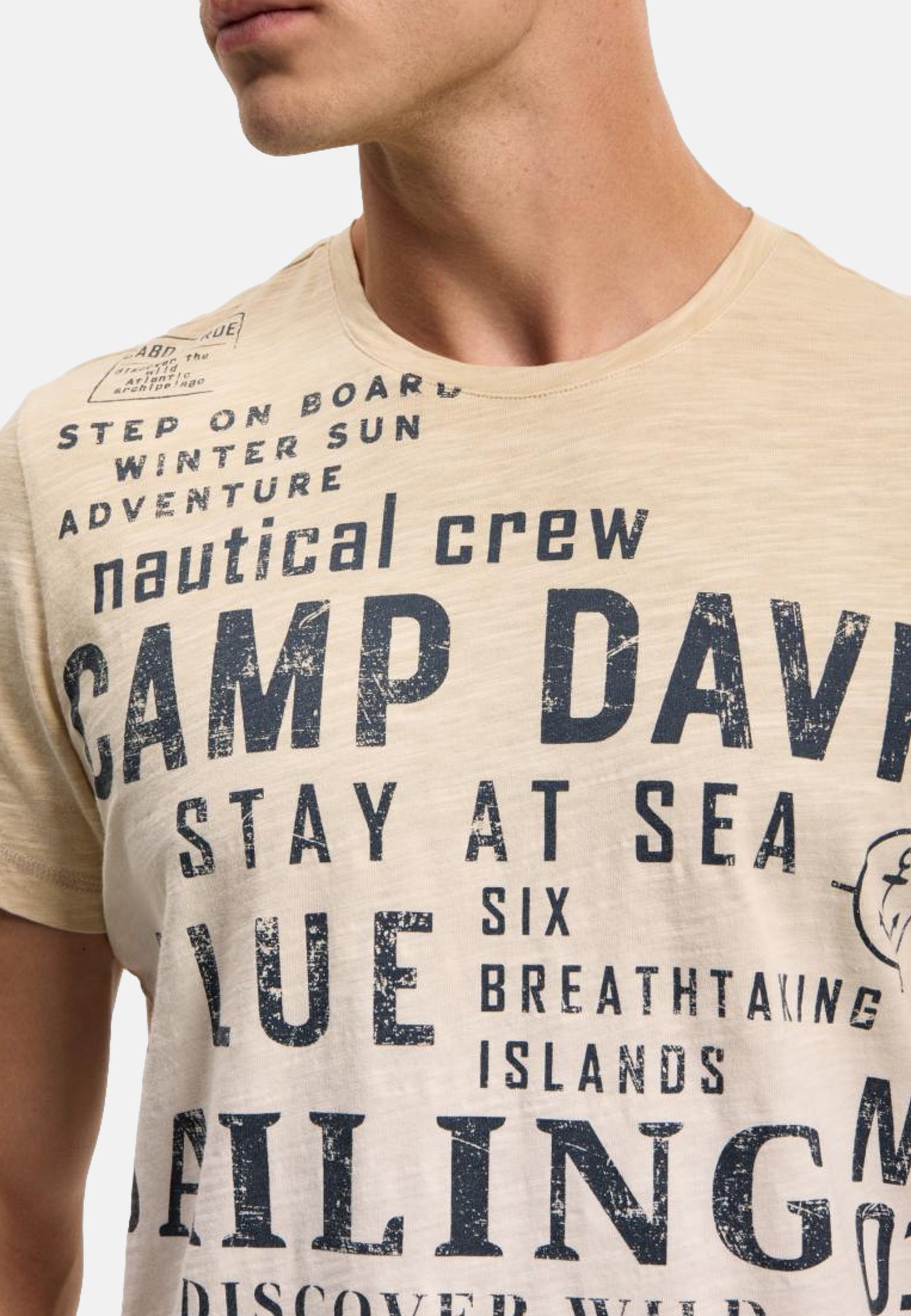 Camp David Cabo Verde Kurzarmshirt
