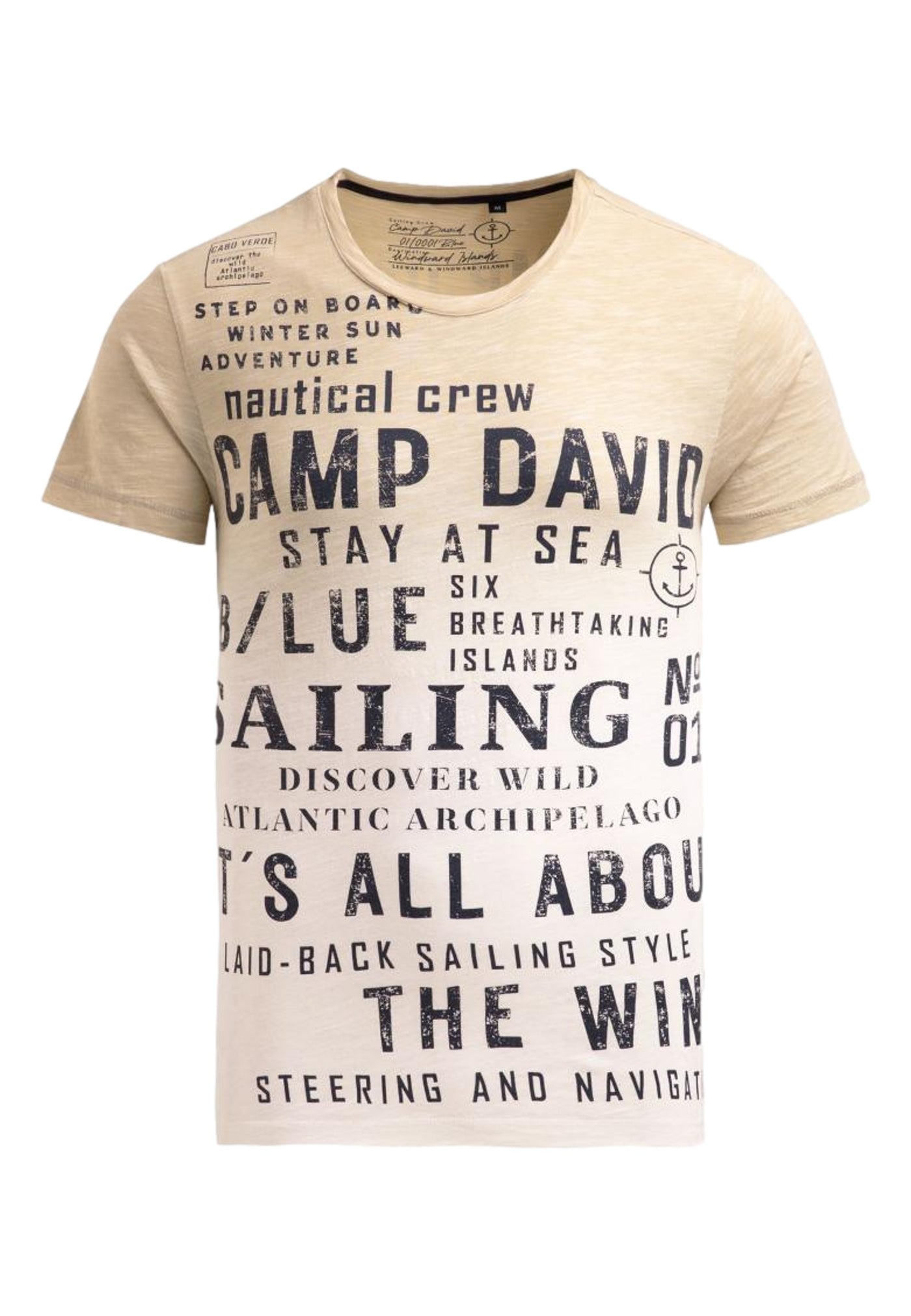 Camp David Cabo Verde Kurzarmshirt