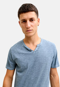 Jack & Jones JJESPLIT NECK TEE